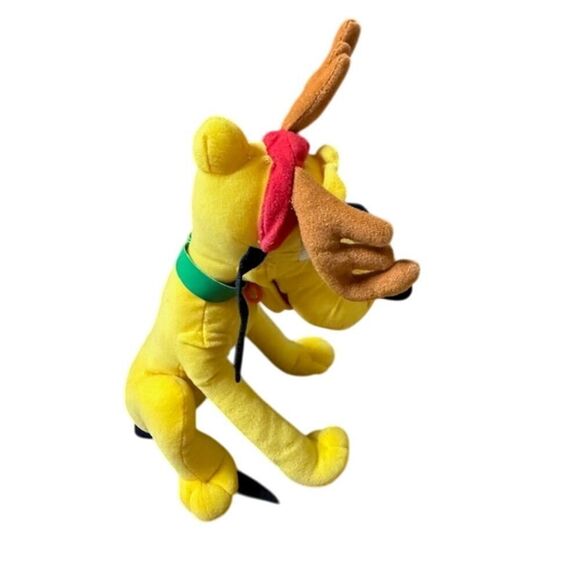 Disney Pluto with Reindeer Ears 12" Christmas Sitting - Picture 6 of 7